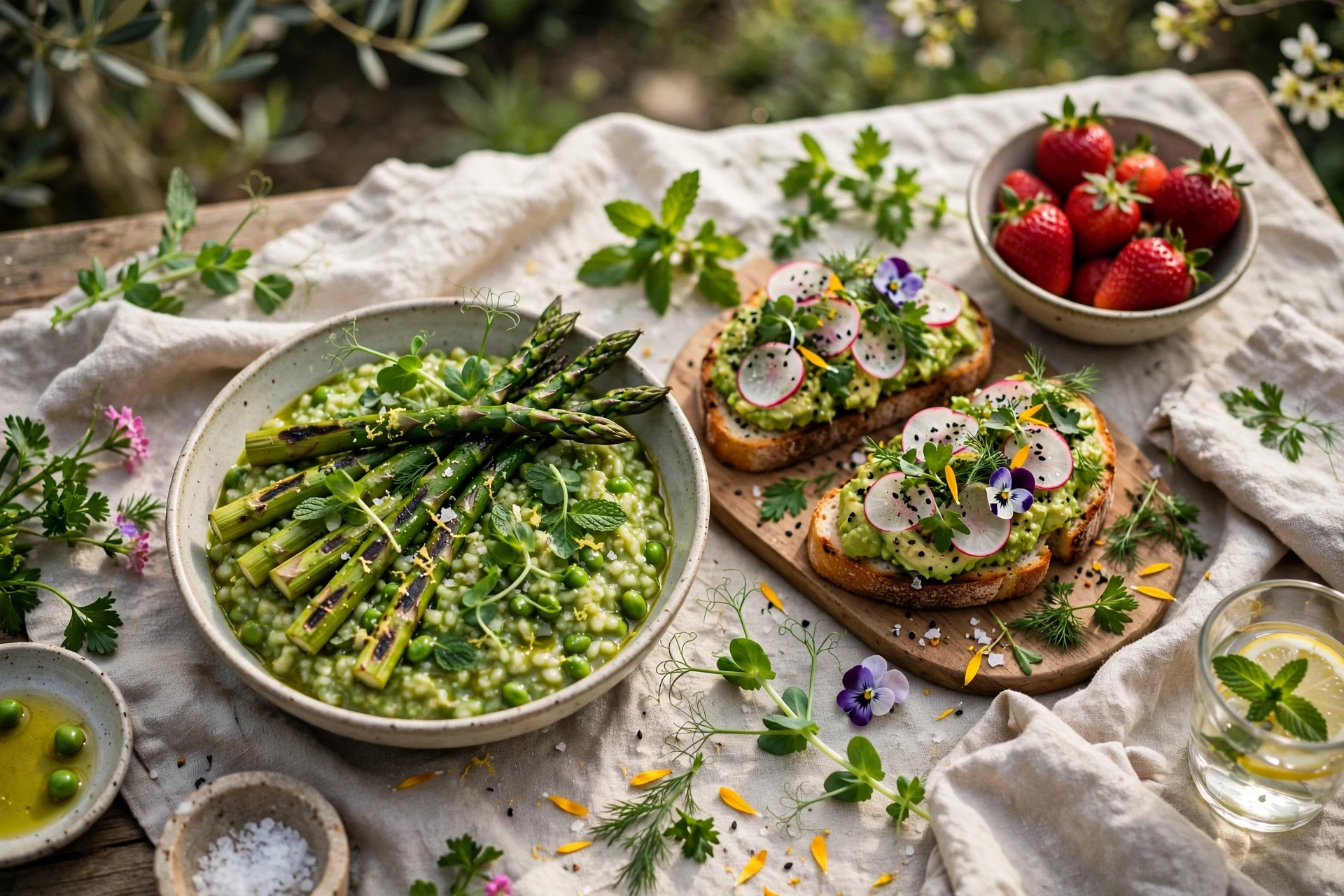 Vegan Melbourne Cup feast spread