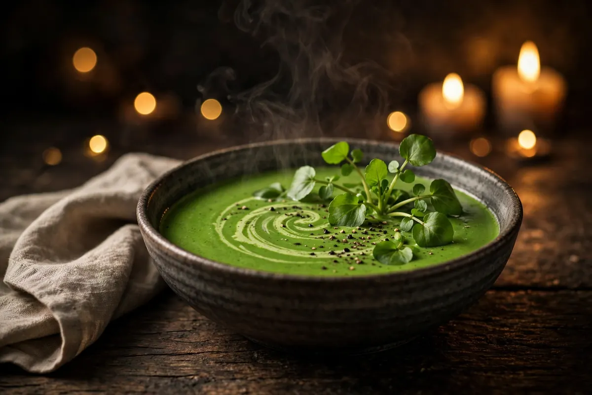 Creamed Watercress Soup