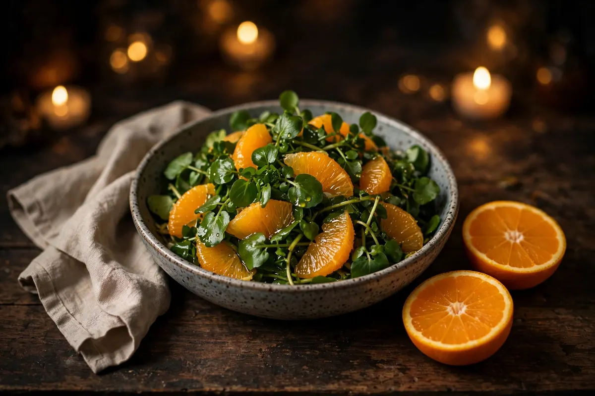 Watercress and Orange Salad