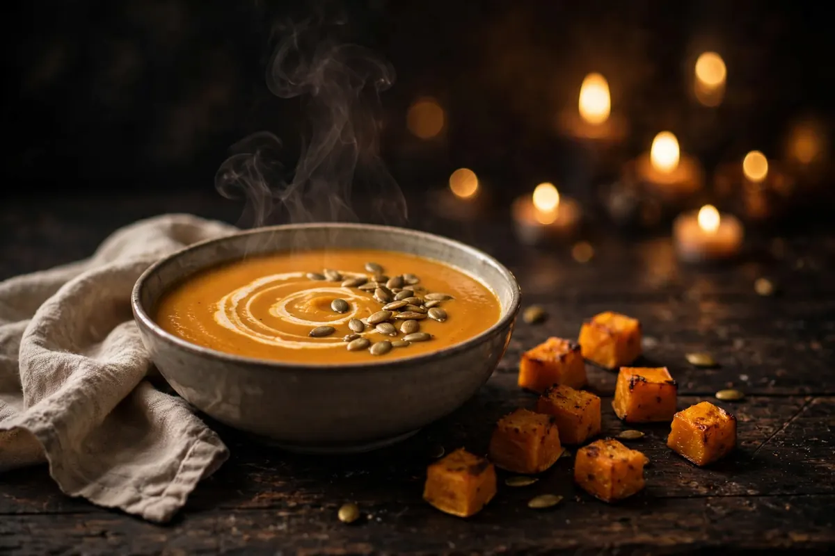 Creamy Roast Pumpkin Soup