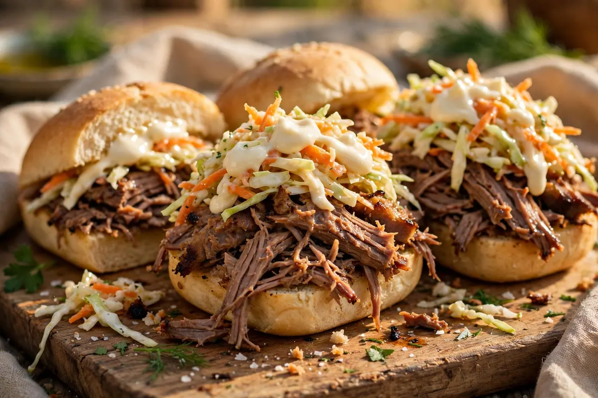 Slow-Grilled Lamb Shoulder
