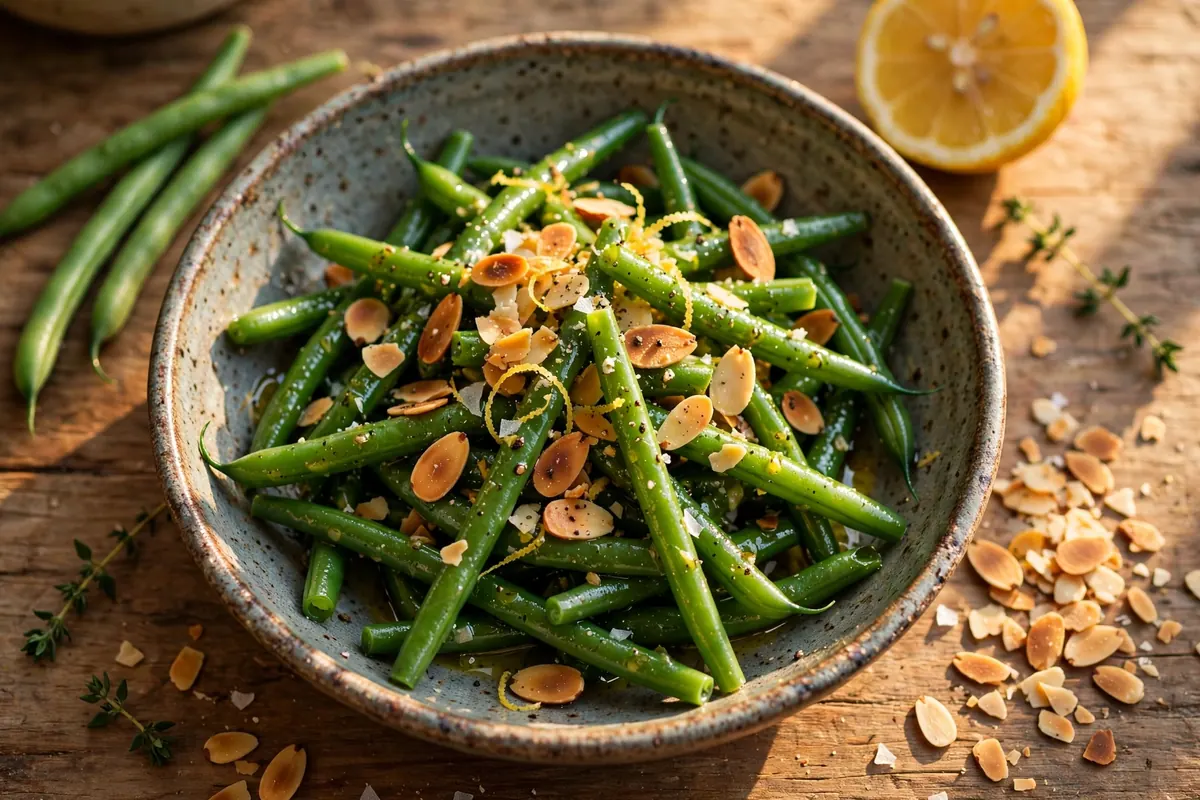 Green Bean & Almond Salad
