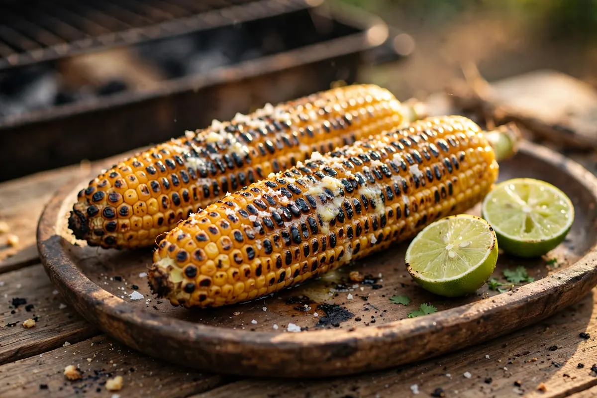 Charred Corn on the Cob