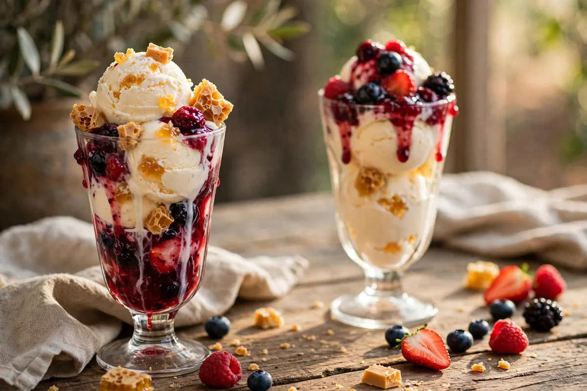 Hokey Pokey Sundaes