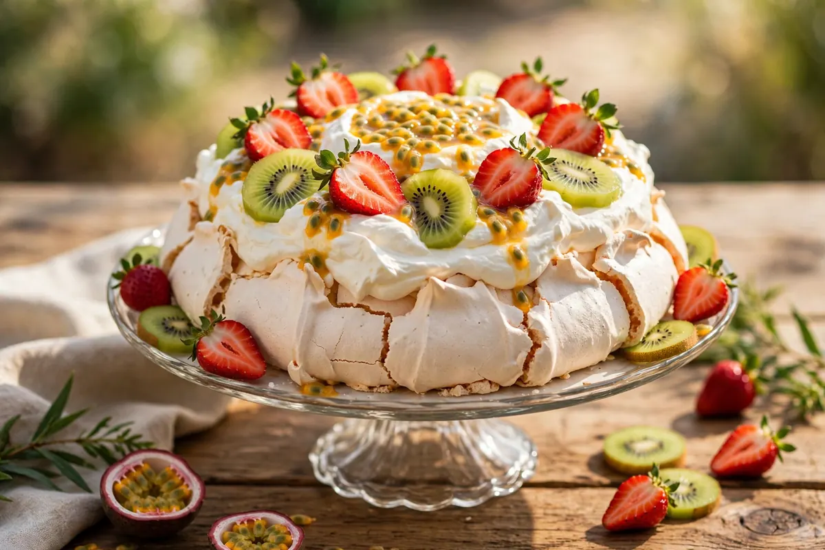Classic Kiwi Pavlova